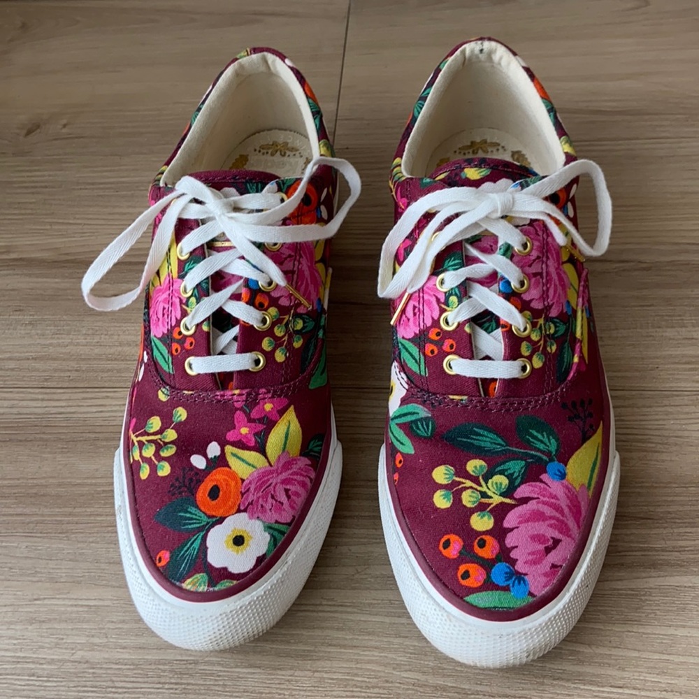 Rifle Paper Co Keds, US size 8